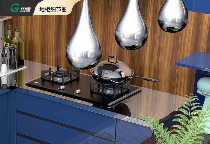 翡翠藍(lán)地柜++